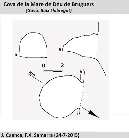 topo 0: Cova de la Mare de Déu de Bruguers