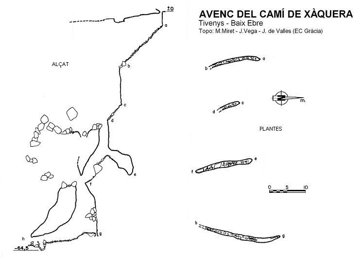 topo 1: Avenc del Camí de Xàquera