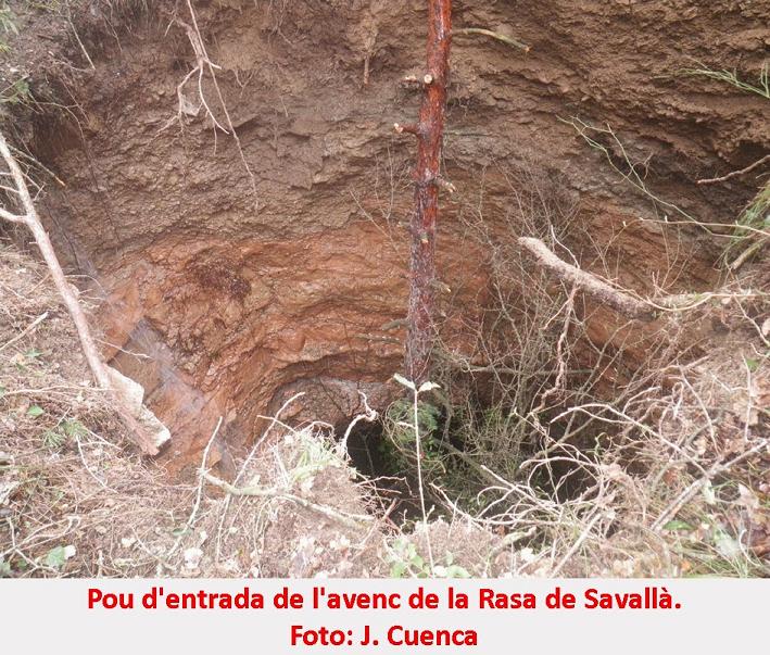 foto 1: Avenc de la Rasa de Savallà