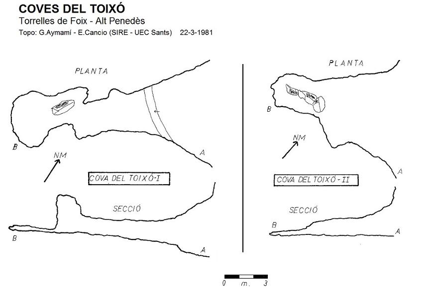 topo 0: Coves del Toixó