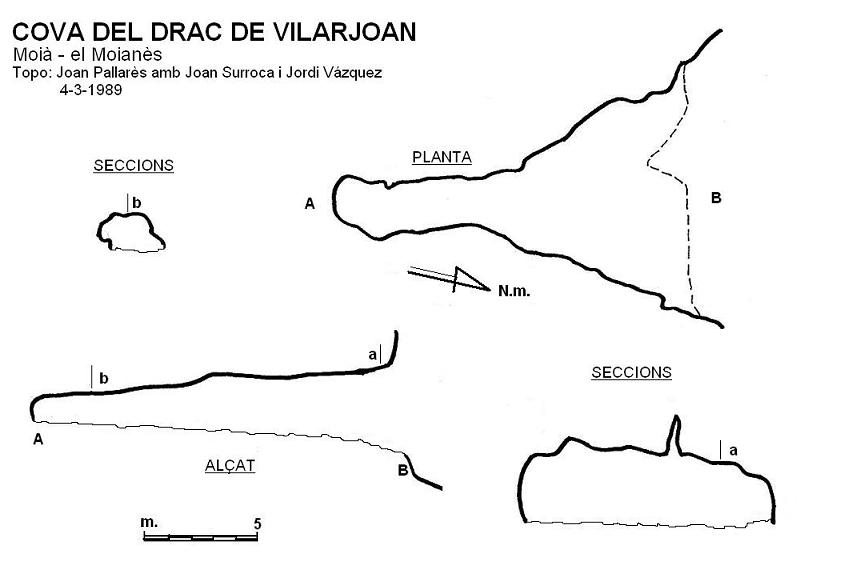 topo 0: Cova del Drac de Vilarjoan