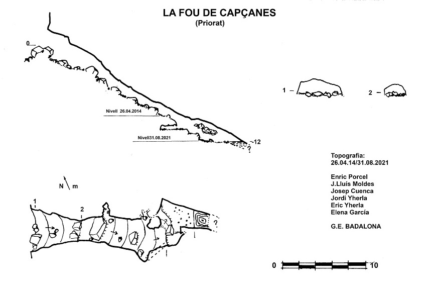 topo 2: la Fou de Capçanes