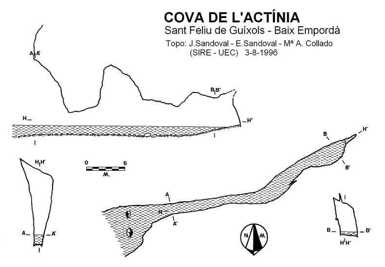 topo 0: Cova de l'Actínia