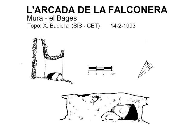 topo 0: Arcada de la Falconera