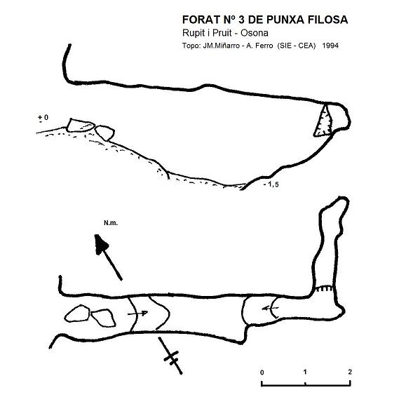 topo 0: Forat Nº3 de Punxa Filosa