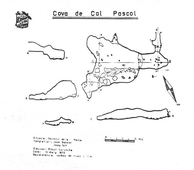 topo 1: Cova de Cal Pascol