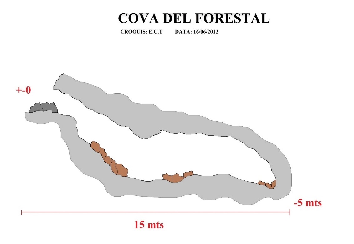 topo 0: Cova del Forestal