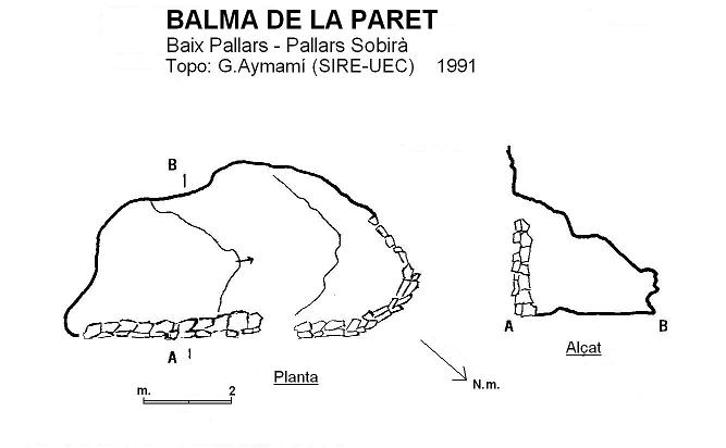 topo 0: Balma de la Paret