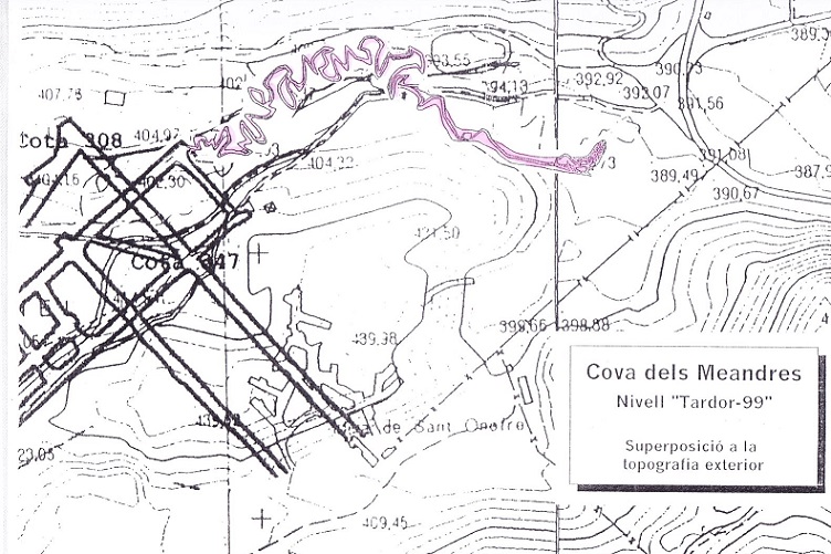 topo 1: Cova dels Meandres de Sal