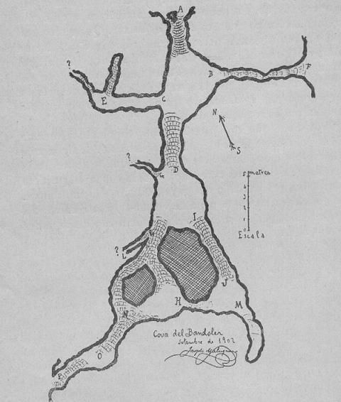 topo 1: Cova del Bandoler