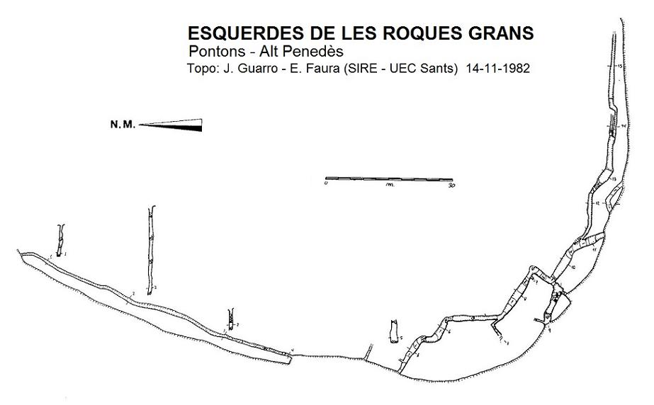 topo 0: Esquerdes de les Roques Grans