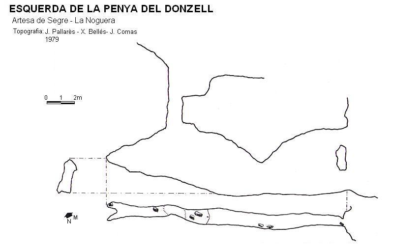 topo 0: Esquerda de la Penya del Donzell