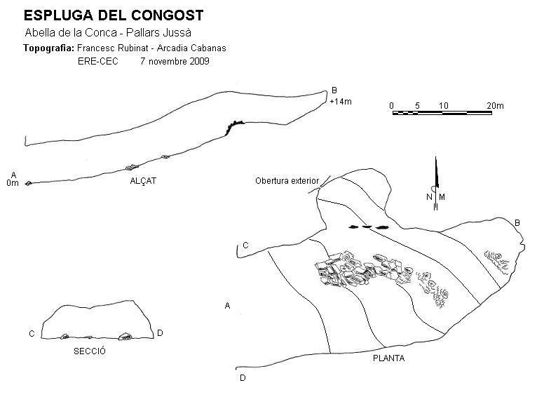 topo 0: Espluga del Congost