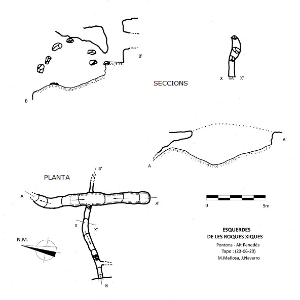 topo 0: Esquerdes de les Roques Xiques