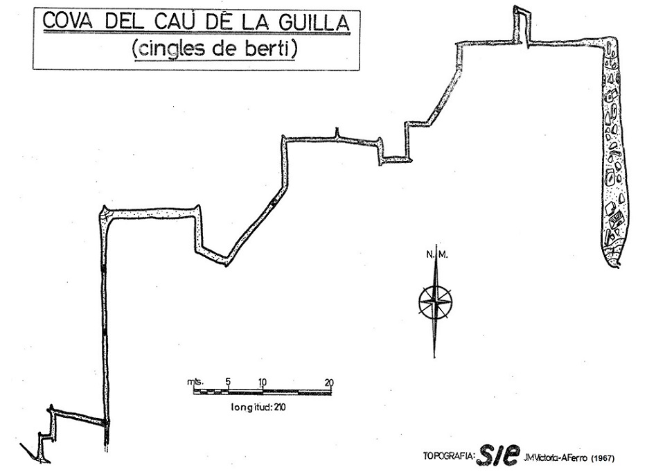 topo 3: Cau de la Guilla