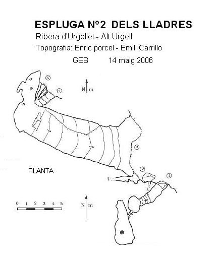 topo 0: Espluga Nº2 dels Lladres