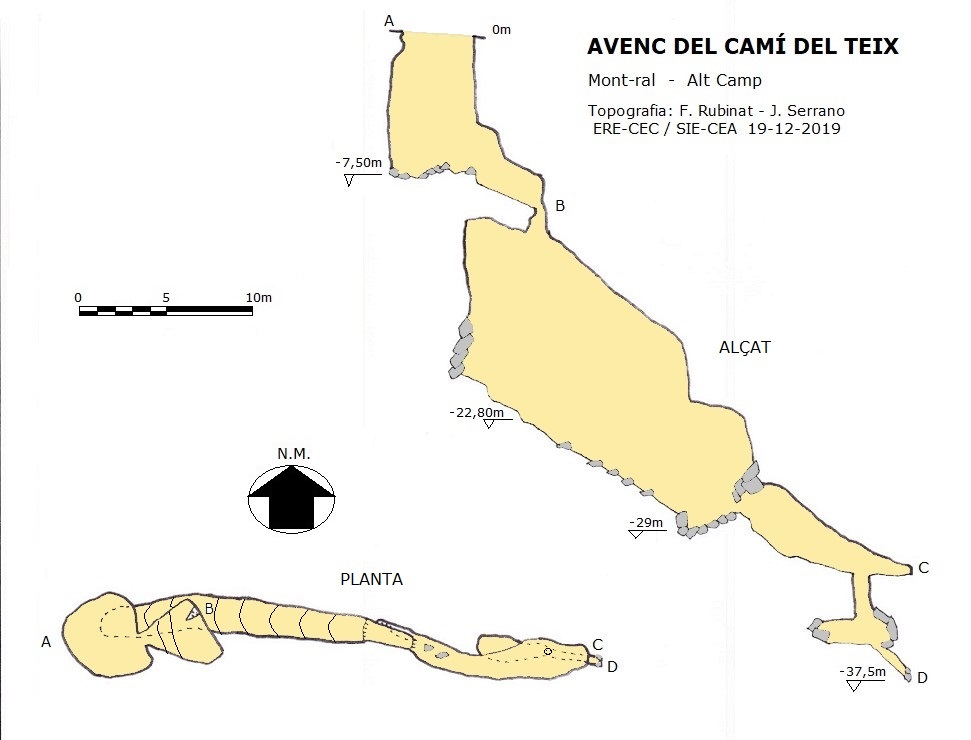 topo 0: Avenc del Camí del Teix