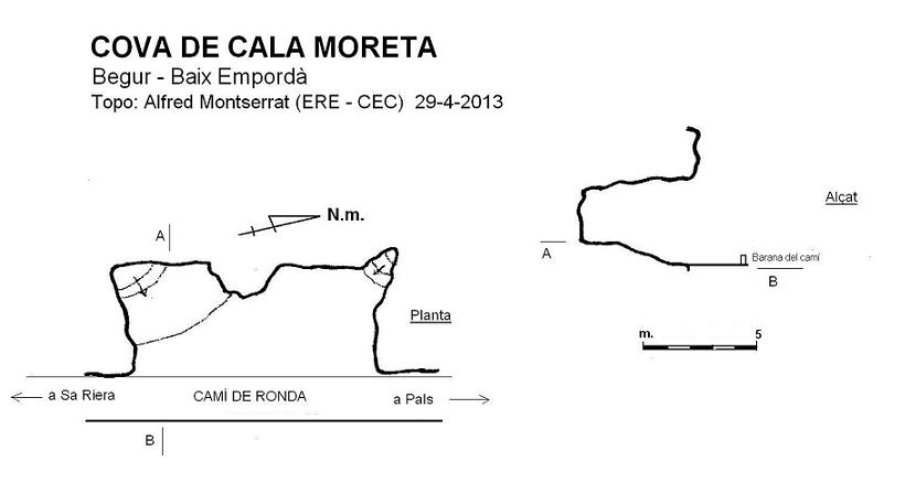 topo 0: Cova de Cala Moreta