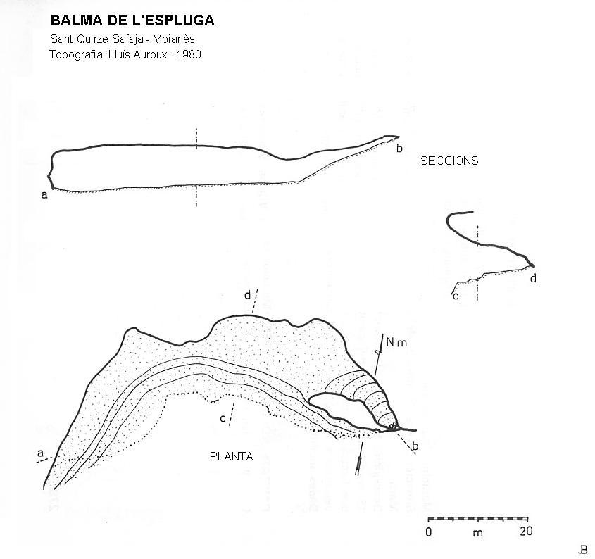 topo 0: Balma de l'Espluga