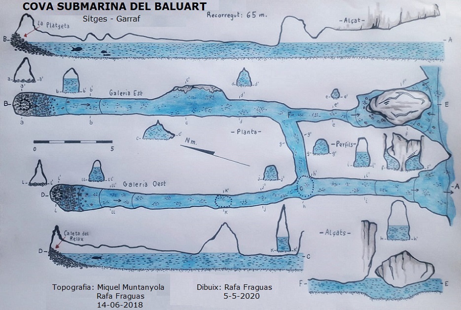 topo 0: Cova Submarina del Baluard