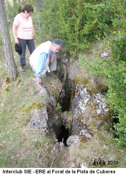 foto 1: Forat de la Pista de Cuberes