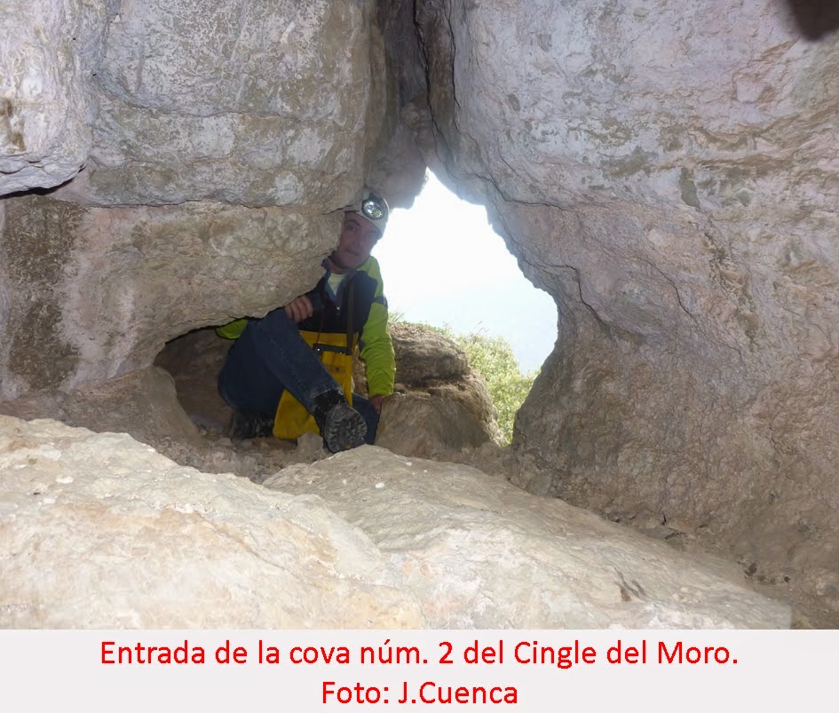 foto 1: Cova Nº2 del Cingle del Moro