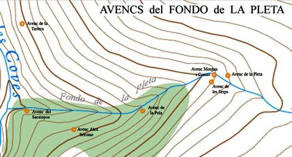 topo 1: Avenc de la Tartera