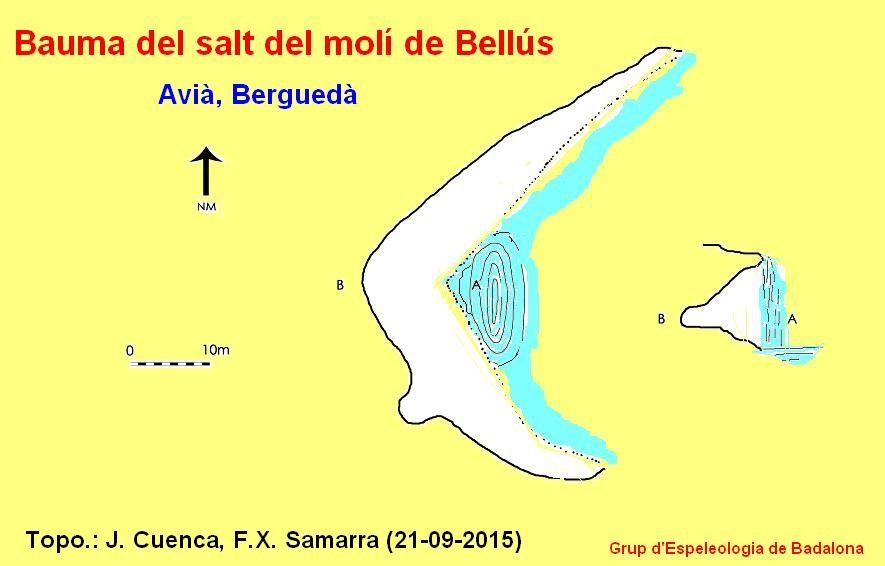 topo 0: Bauma del Salt del Molí de Bellús