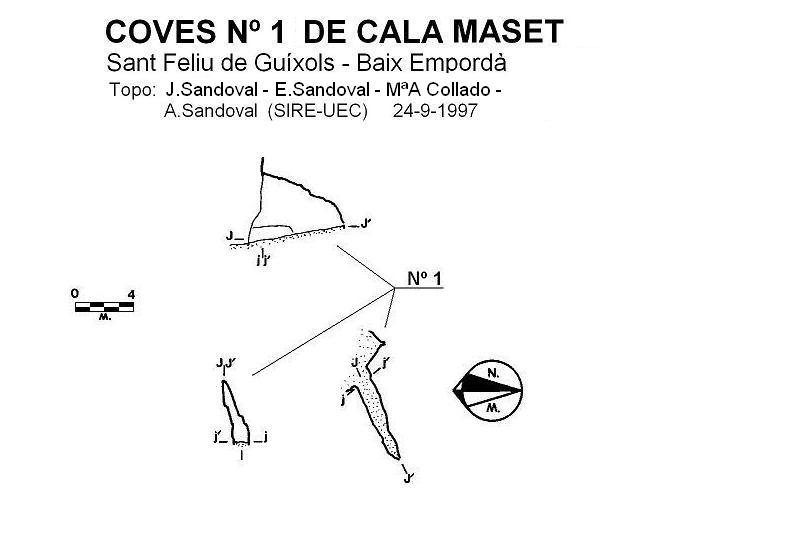 topo 0: Cova Nº1 de Cala Maset