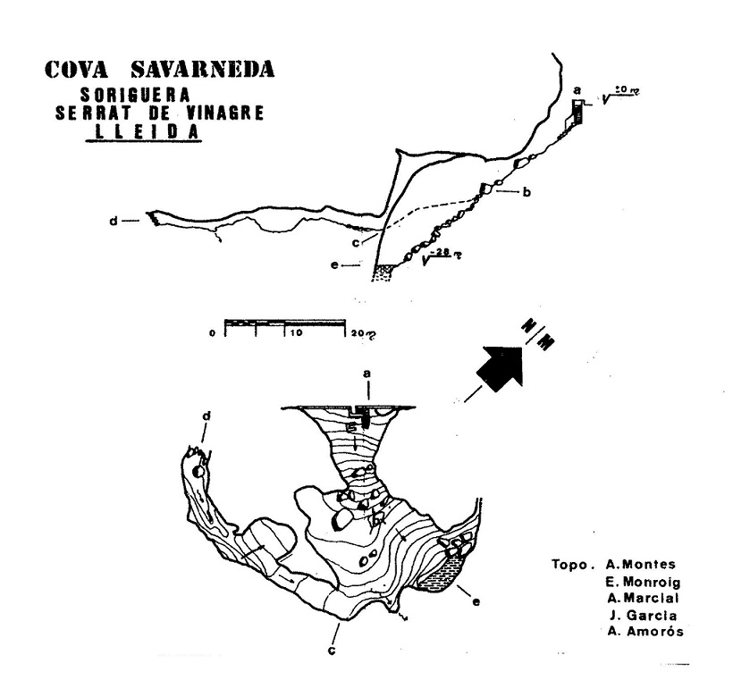 topo 1: Cova Savarneda