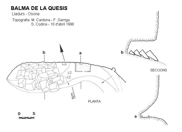 topo 0: Balma de la Quesis