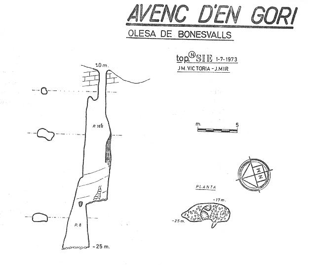 topo 1: Avenc d'en Gori