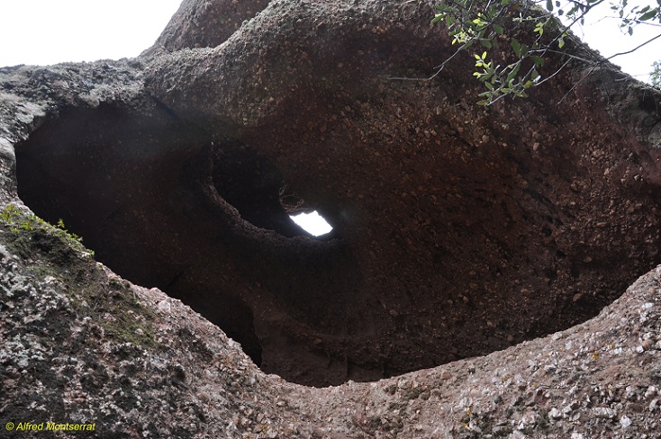 foto 1: Foradada Nº3 de la Serra de Can Valent