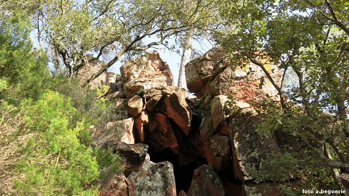 foto 1: Foradada Nº1 de la Serra de Can Valent