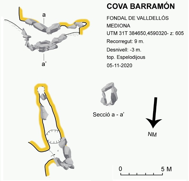 topo 0: Cova Barramon