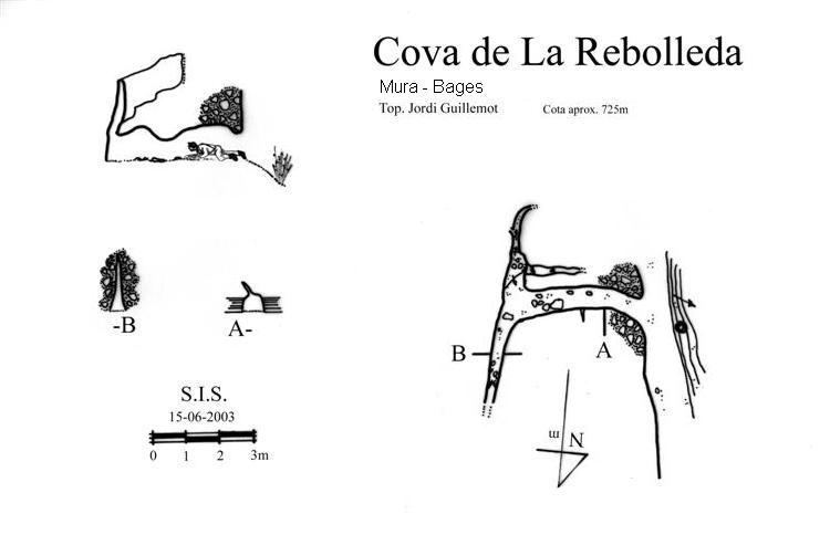 topo 0: Cova de la Rebolleda