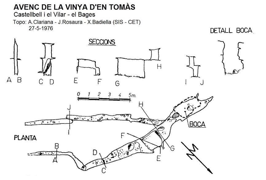 topo 0: Avenc de la Vinya d'en Tomàs