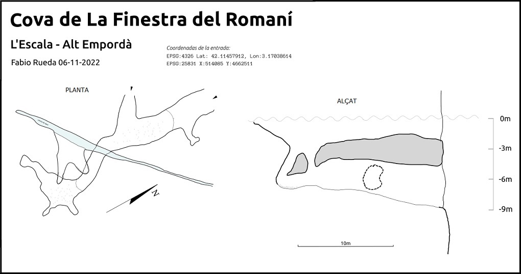 topo 0: Cova de la Finestra del Romaní