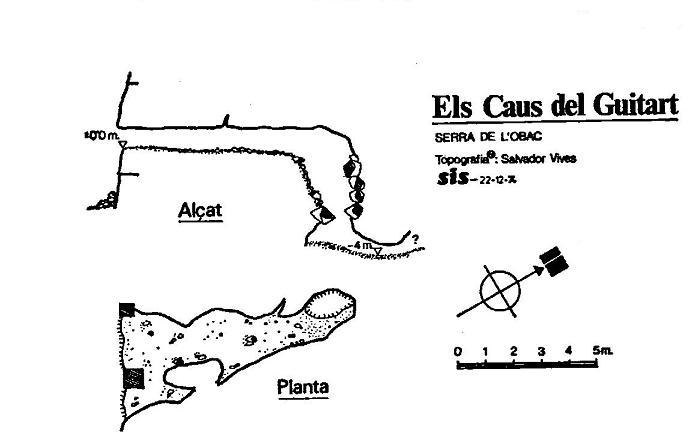 topo 3: Caus del Guitard