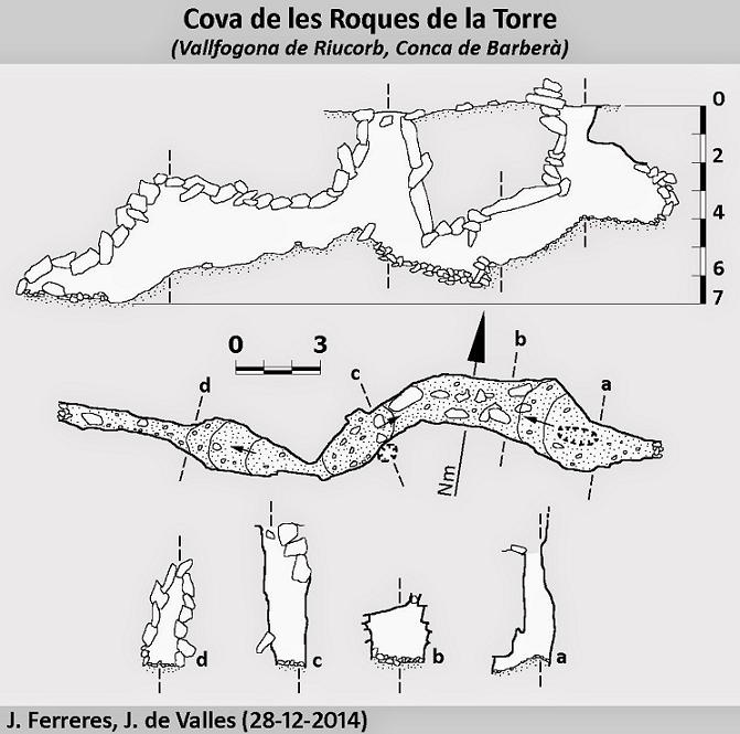 topo 1: Cova de les Roques de la Torre