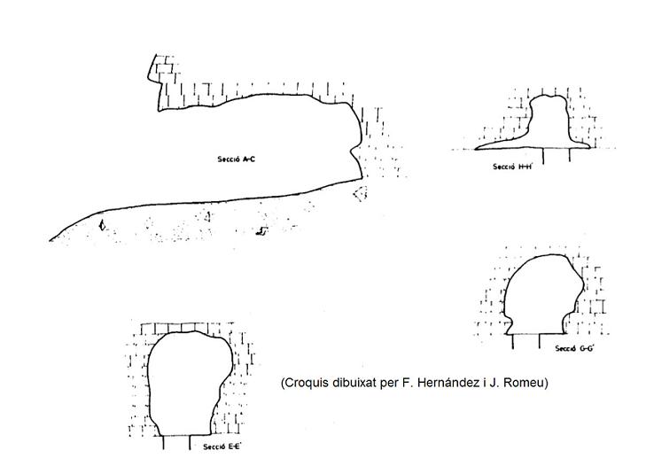 topo 1: Cova de les Bruixes