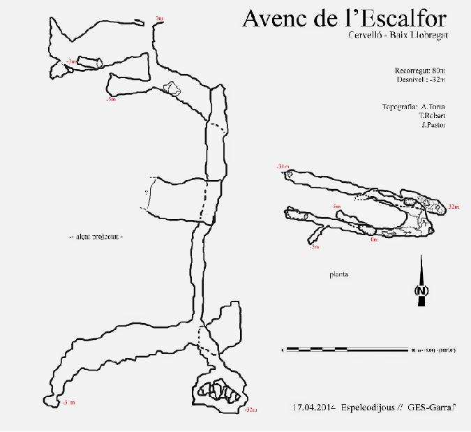 topo 1: Avenc de l'Escalfor