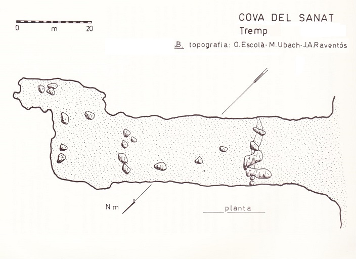 topo 1: Cova del Sanat