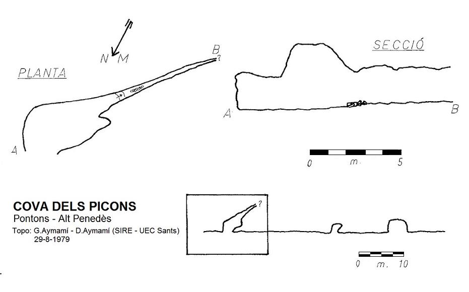 topo 0: Cova dels Picons