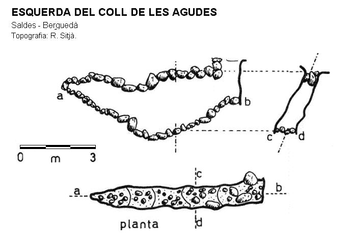 topo 0: Esquerda del Coll de les Agudes