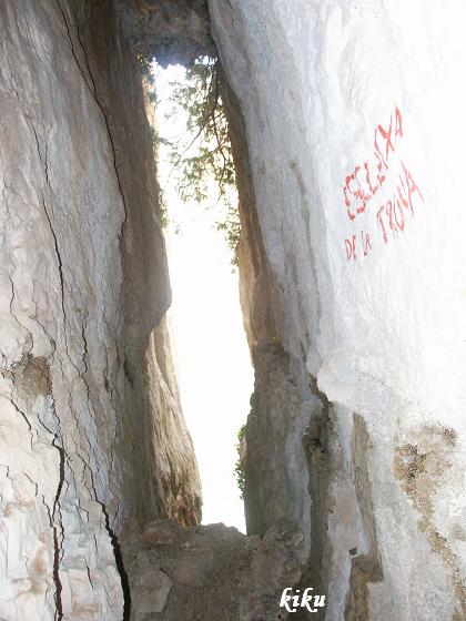 foto 5: Escletxa de la Trona