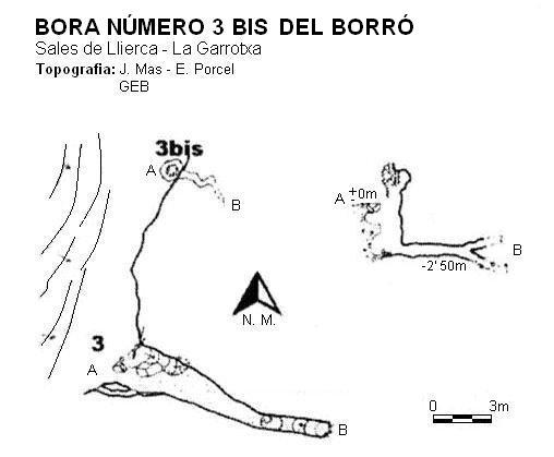 topo 0: Bora Número 3 Bis del Borró