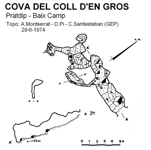 topo 0: Cova del Coll d'en Gros