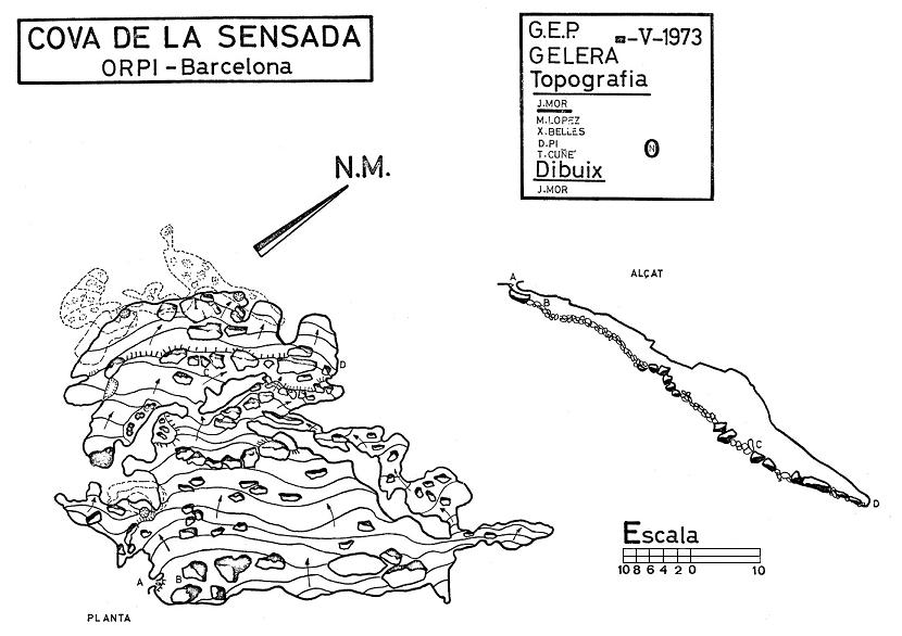 topo 4: Cova de la Censada Nova