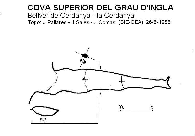 topo 0: Cova Superior del Grau d'ingla